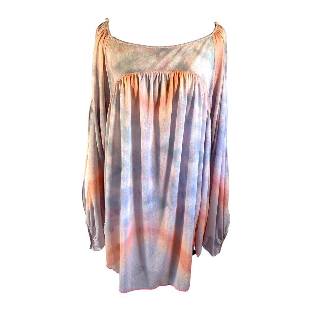 Free People Shirt Womens Size XS Lone Sleeve Babydoll - Picture 7 of 11